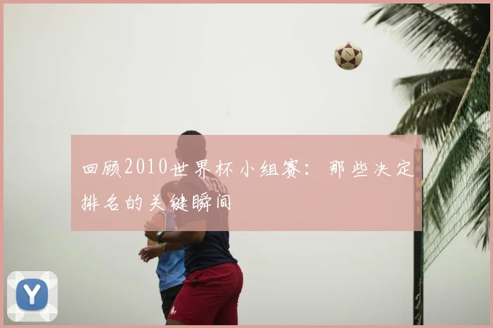 回顾2010世界杯小组赛：那些决定排名的关键瞬间